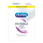 Durex Invisible Extra Lubricated 24pcs